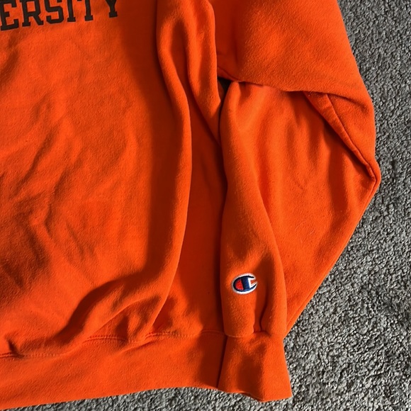 Princeton University Champion orange crewneck - Picture 3 of 3